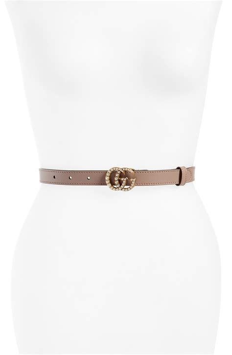 skinny gucci belt women